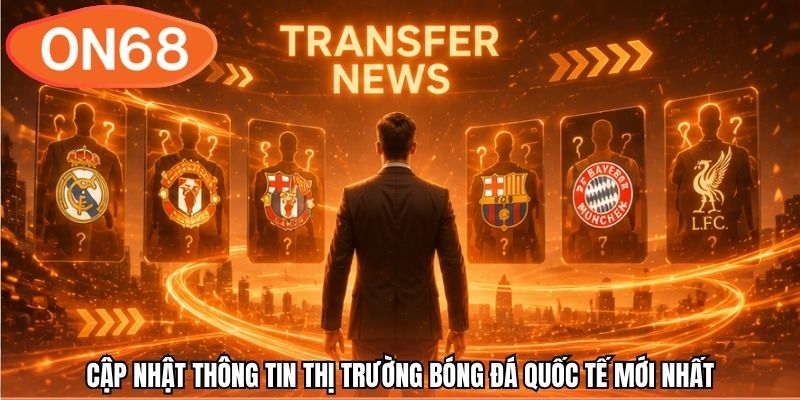 Cập nhật thông tin thị trường bóng đá quốc tế mới nhất